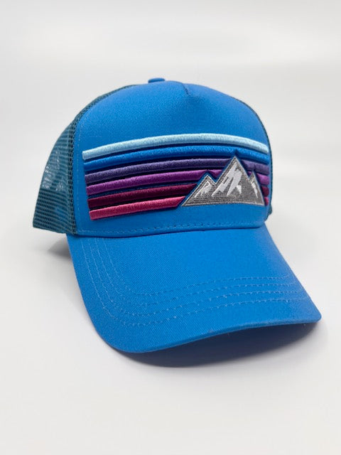 Tesla Classic newest Trucker Hat (Turquoise)